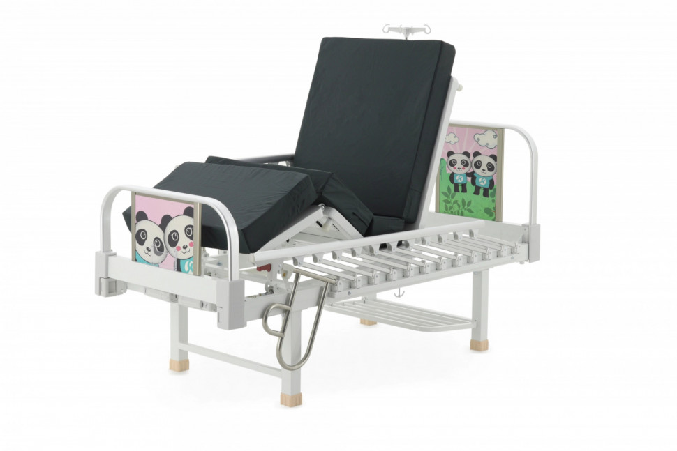 Кровать подр 4-сек Med-Mos DM-2540S-01 Тип 4, Вариант 4.1 (роз) ТУ 32.50.30-21-98238288-2020 с матра