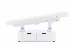 Массажный стол электрический MED-MOS ММКМ-2 (КО-157.1Д) белый, с подогревом ложа