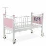 Кровать детская Med-Mos DM-0124S Тип 3, Вариант 3.1 (розов) ТУ 32.50.30-21-98238288-2020 с матрасом
